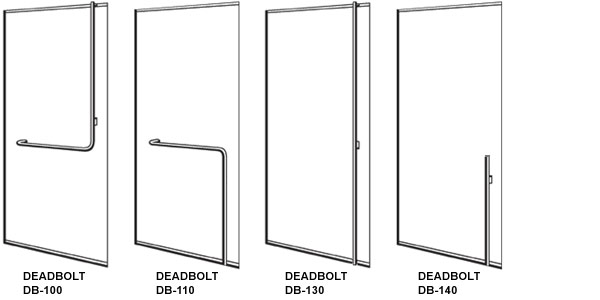 CRL / Blumcraft Architectural Glass Doors, Panic Devices, Display 